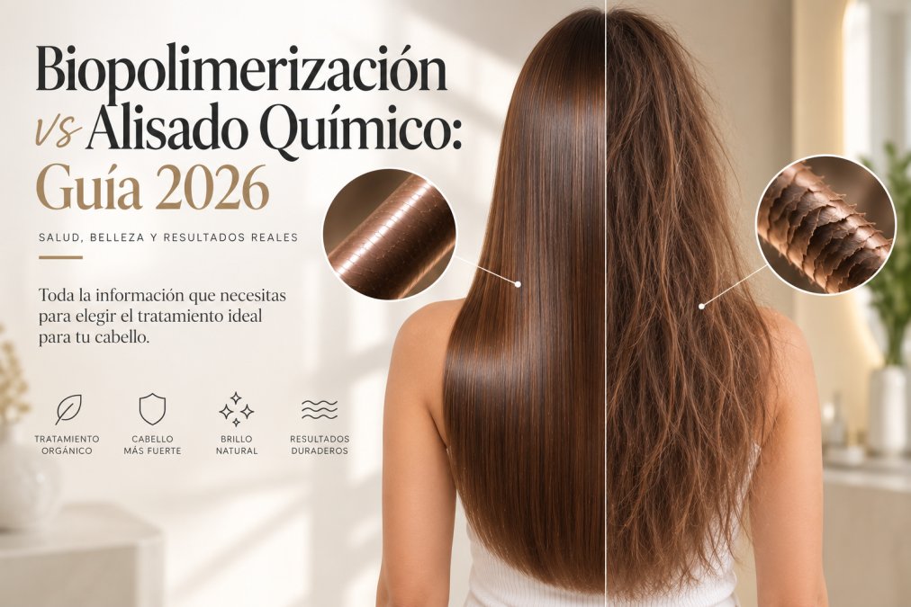 Biopolimerización vs Alisado Químico: Guía 2026