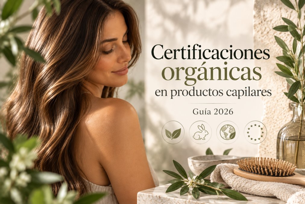 Certificaciones orgánicas en productos capilares: Guía 2026