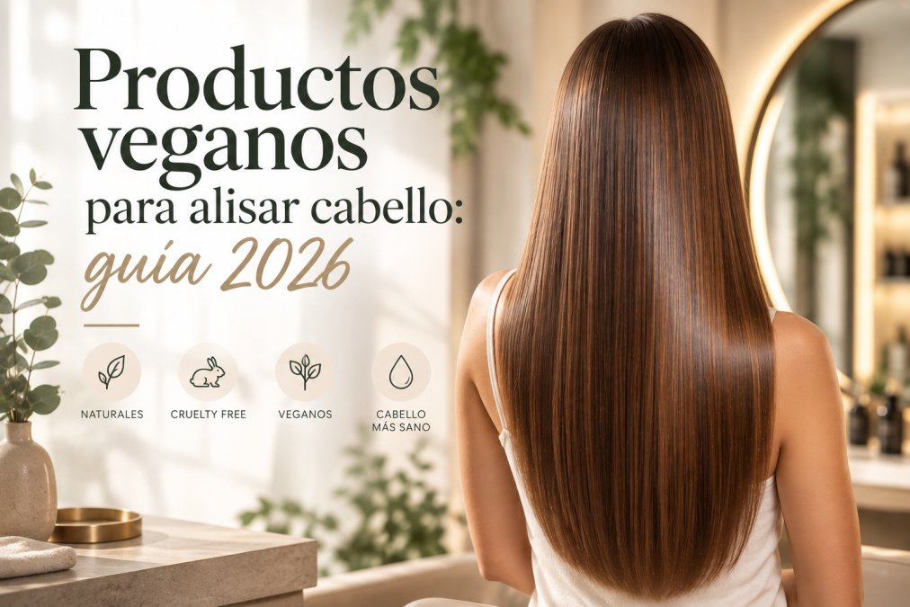 Productos veganos para alisar cabello: guía 2026