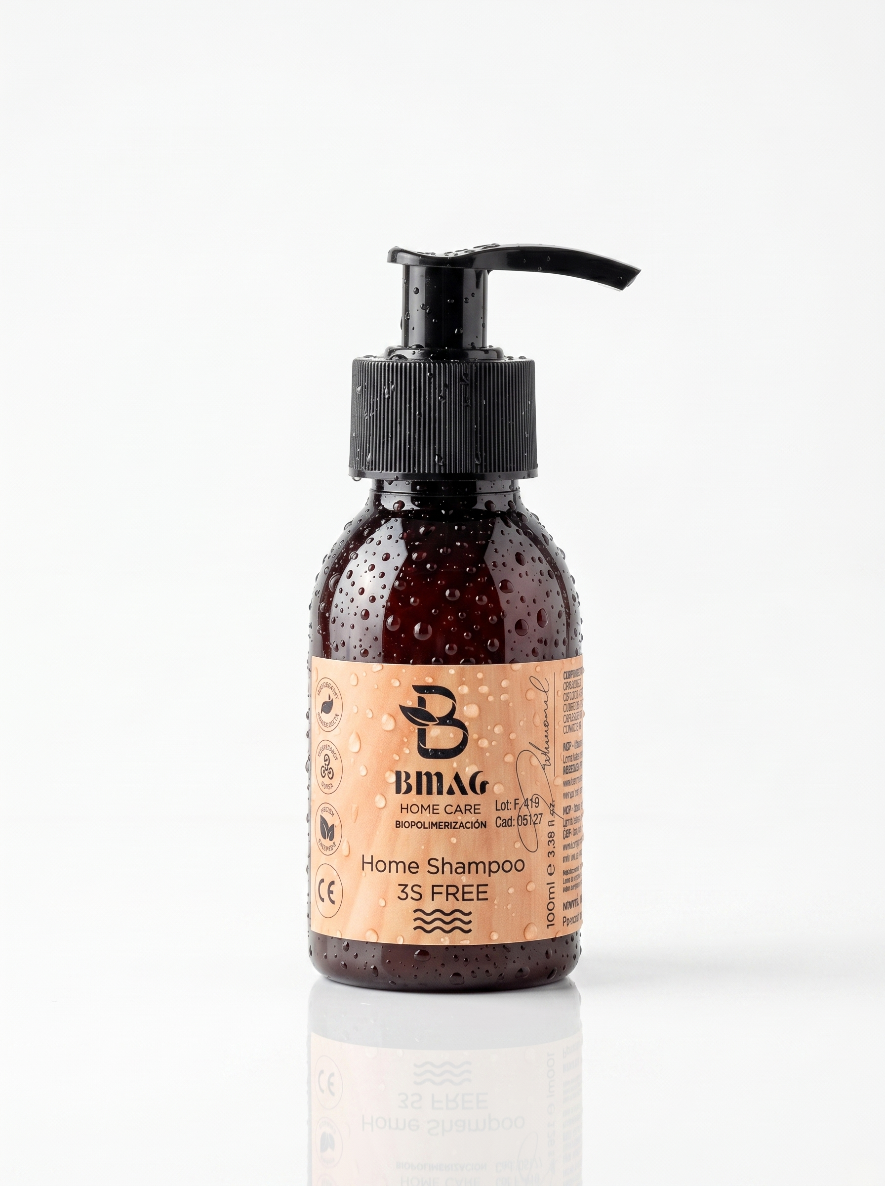 HOME SHAMPOO 3SFREE - Shampoo 3sfree 100ml NARANJA - foto 2